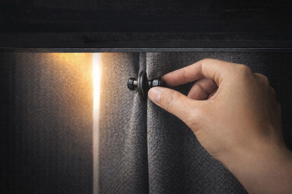 Turn Any Curtain Into Blackout Curtains in Seconds